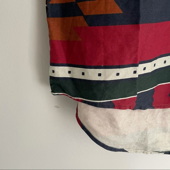 Vintage southwest button down shirt tribal USA - Picture 6 of 9